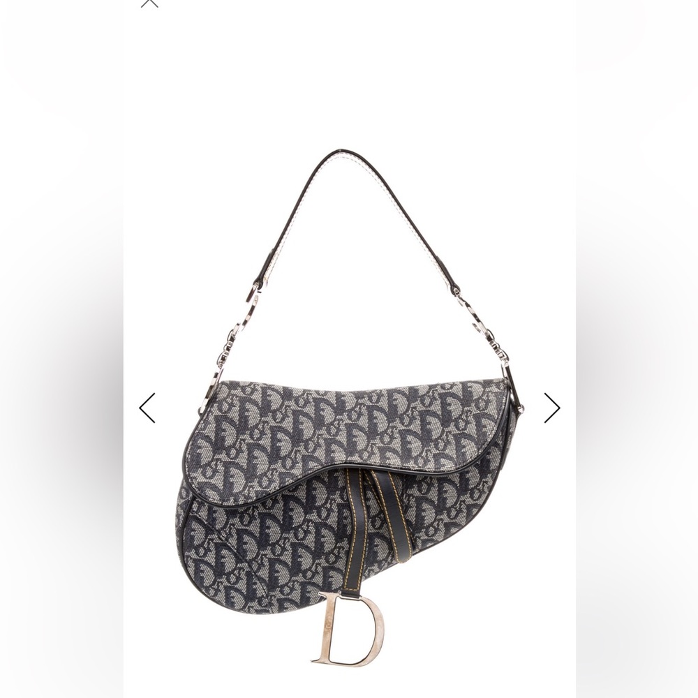 Beautiful Dior Vintage Saddle Bag Galliano